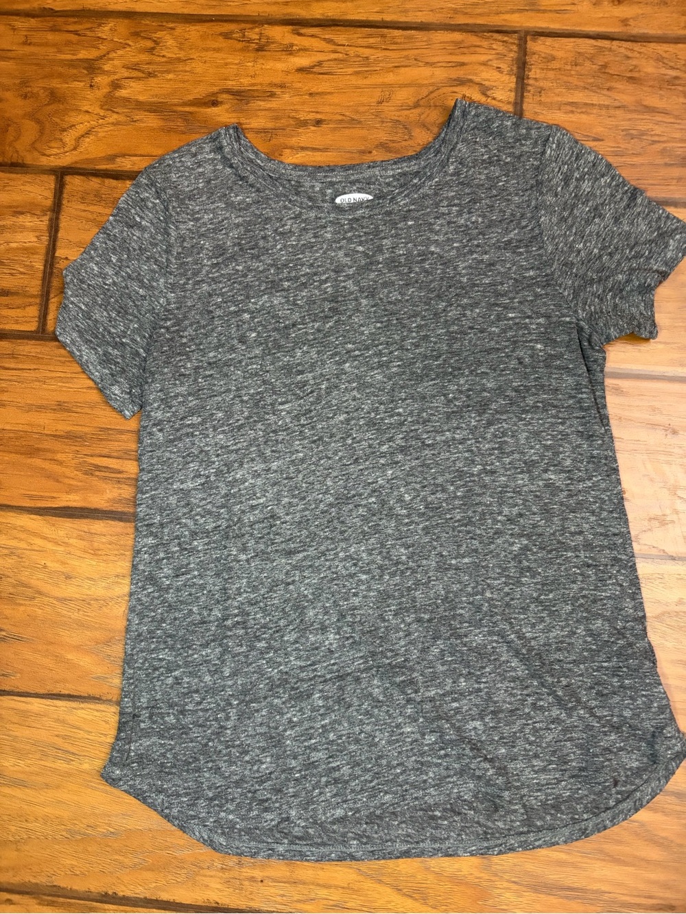 Old Navy Charcoal Heather Short Sleeve Tee Size S